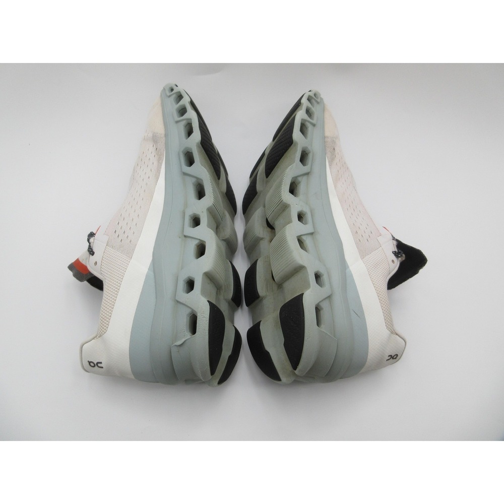 On Running Cloudmonster Shoes Mens Size 11.5 White Road CloudTec Running - Picture 5 of 13